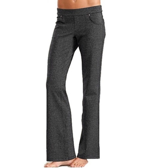 Grey Boot Leg Trousers